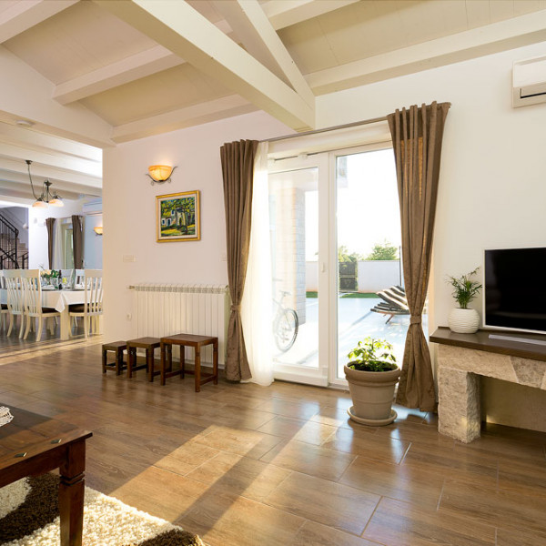 Living room, Villa Medaki, Villa Medaki - Luxury holiday home with sauna and fitness in Istria - Croatia Pula